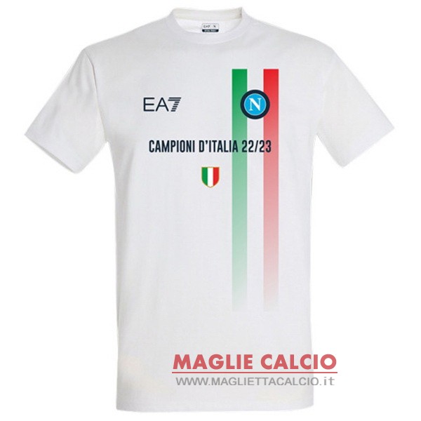 NO.3 Campioni nuova speciale divisione magliette napoli 2023-2024 Bianco