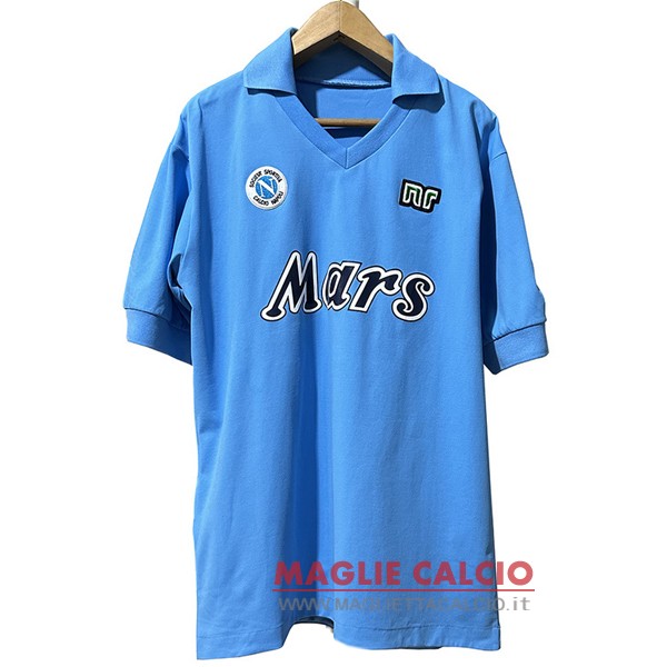 nuova prima divisione magliette napoli retro 1986-1987