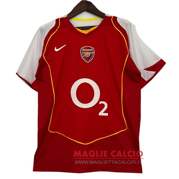 nuova prima divisione magliette Arsenal retro 2004-2005