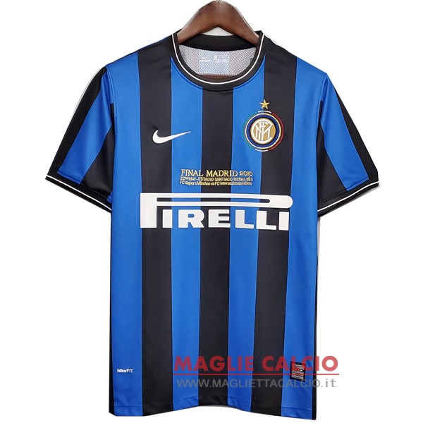 nuova prima divisione magliette Inter Milan retro 2009-2010