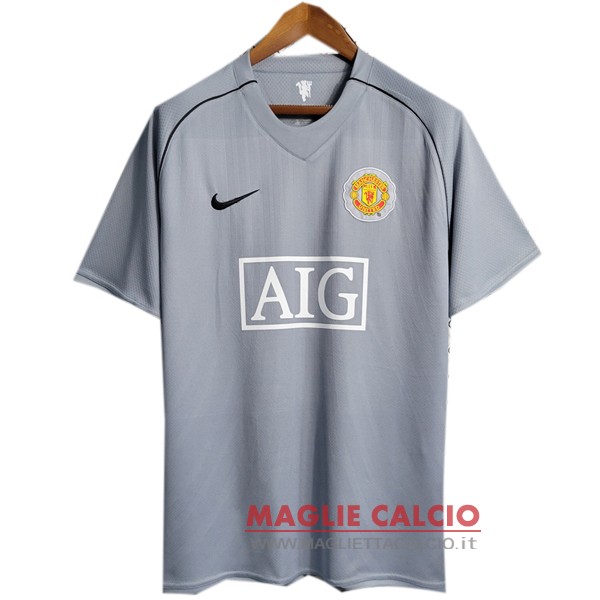 nuova portiere divisione magliette Manchester United retro 2007-2008