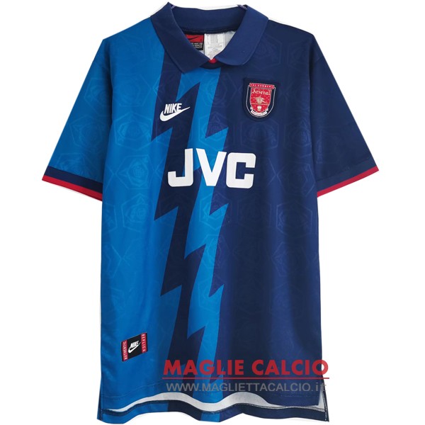 nuova seconda divisione magliette Arsenal retro 1995-1996