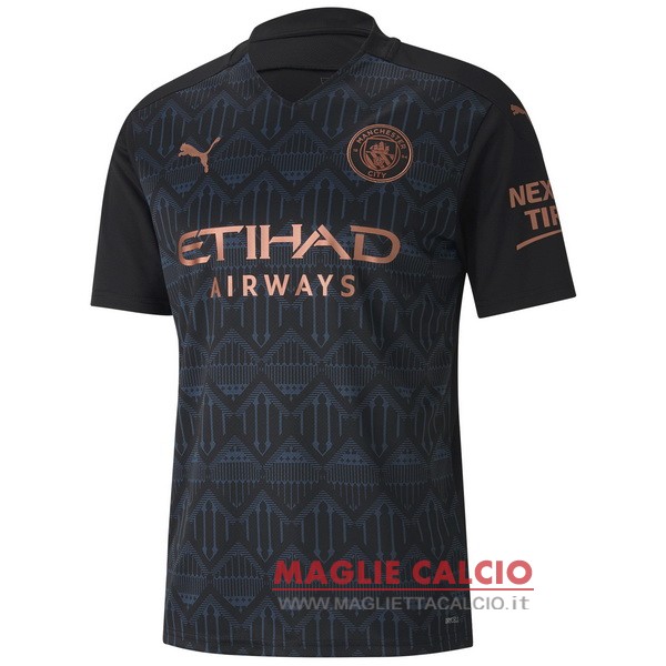 nuova seconda divisione magliette manchester city retro 2020-2021