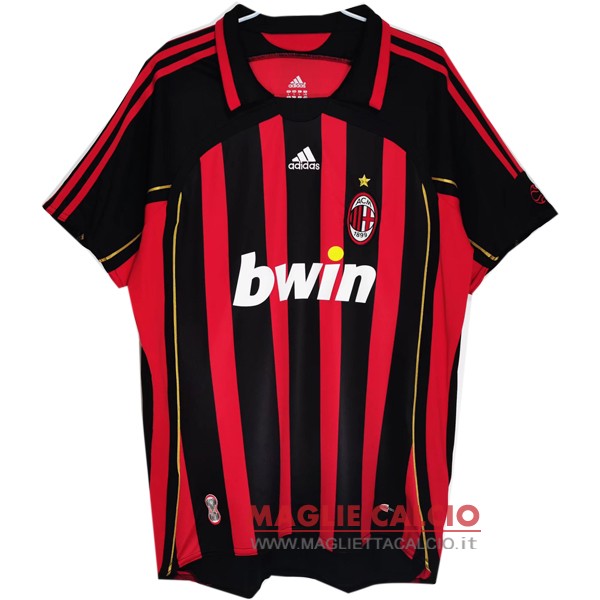 nuova prima divisione magliette ac milan retro 2006-2007