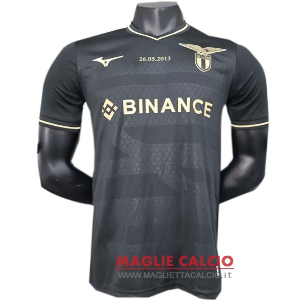 thailandia speciale giocatori divisione magliette lazio 2023-2024 nero