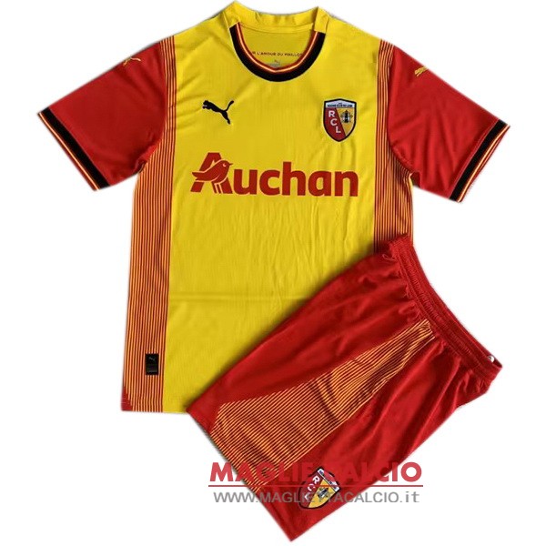 nuova prima divisione magliette RC Lens set completo uomo 2023-2024