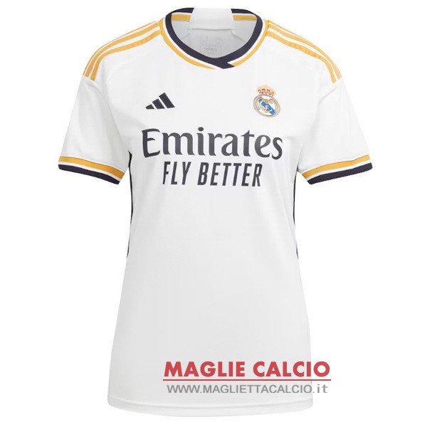 nuova prima magliette real madrid donna 2023-2024