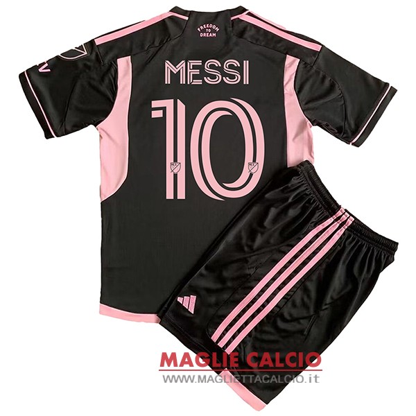 NO.10 Messi seconda magliette inter miami set completo uomo 2023-2024