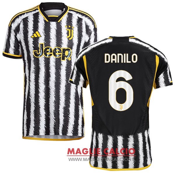 NO.6 Danilo thailandia nuova prima giocatori divisione magliette juventus 2023-2024