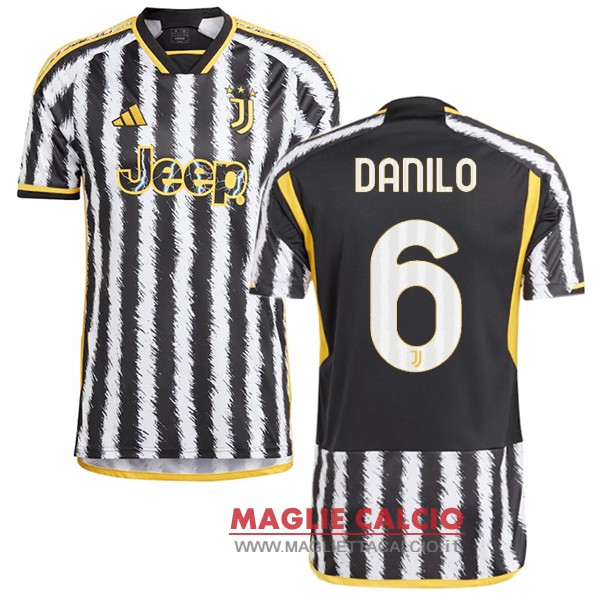 NO.6 Danilo thailandia nuova prima divisione magliette juventus 2023-2024