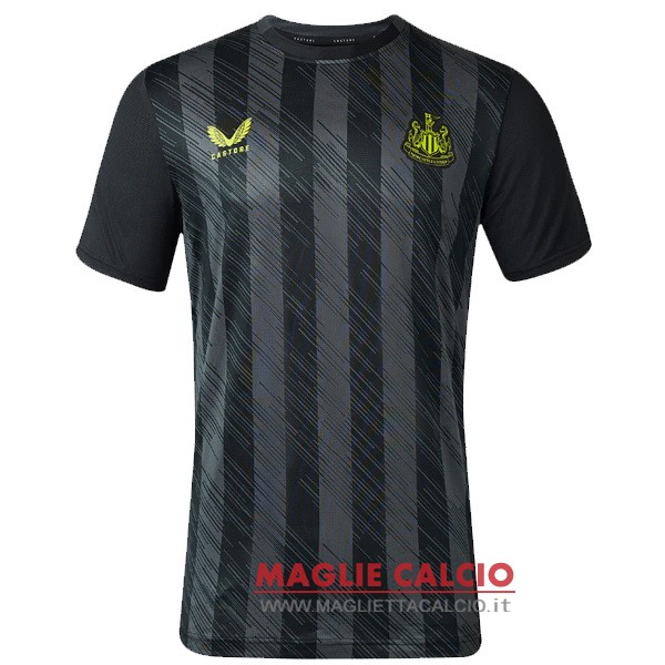 nuova formazione divisione magliette newcastle united 2023-2024 nero