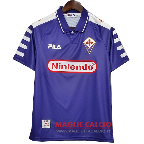 nuova prima divisione magliette fiorentina retro 1998-1999