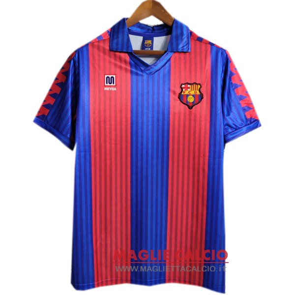 nuova prima divisione magliette fc barcelona retro 1991-1992