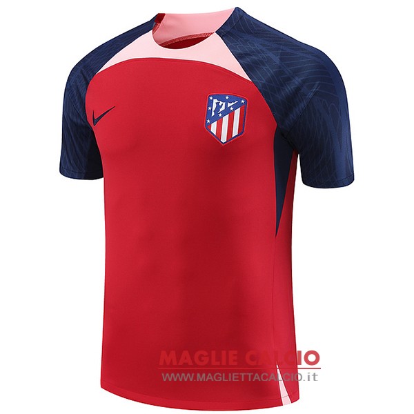 nuova formazione divisione magliette atlético madrid 2023-2024 rosso blu