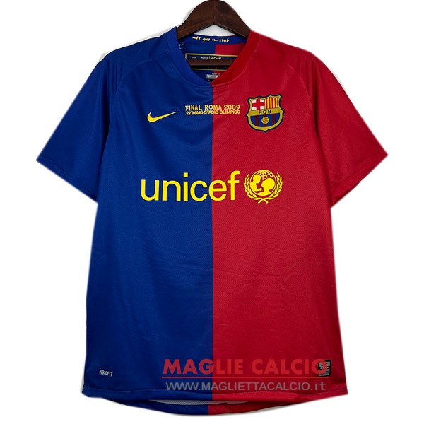 nuova prima divisione magliette fc barcelona retro 2008-2009