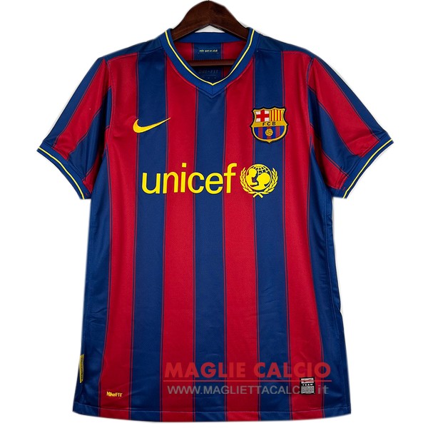 nuova prima divisione magliette fc barcelona retro 2009-2010