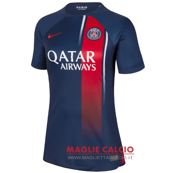 nuova prima divisione magliette paris saint germain donna 2023-2024