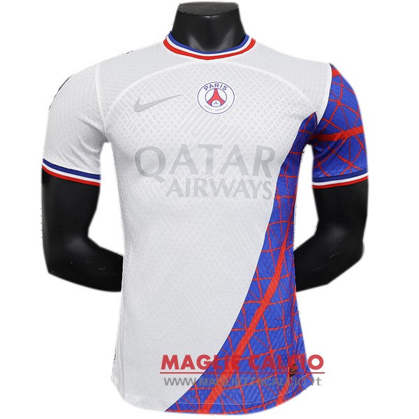 tailandia nuova speciale giocatori divisione magliette paris saint germain 2023-2024 bianco purpureo