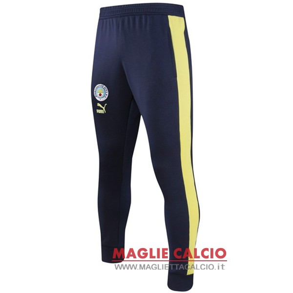 nuova pantaloni deportivos blu giallo giacca 2023-2024