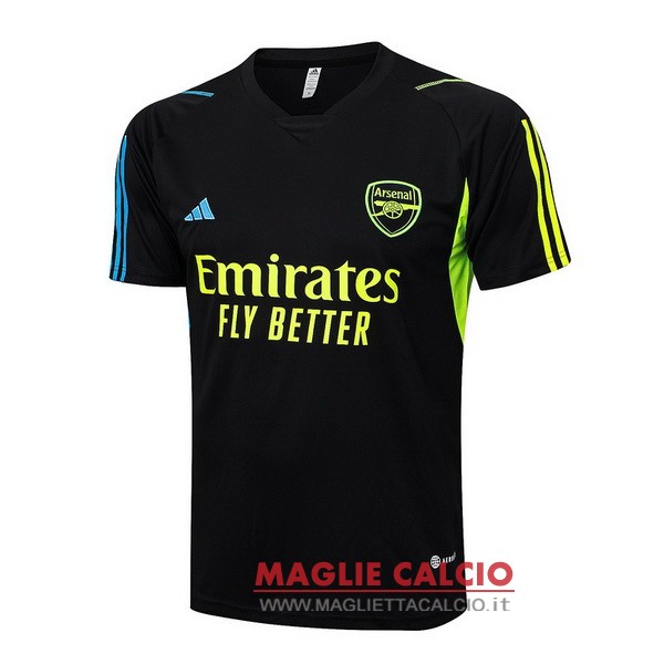 nuova formazione magliette arsenal 2023-2024 nero verde