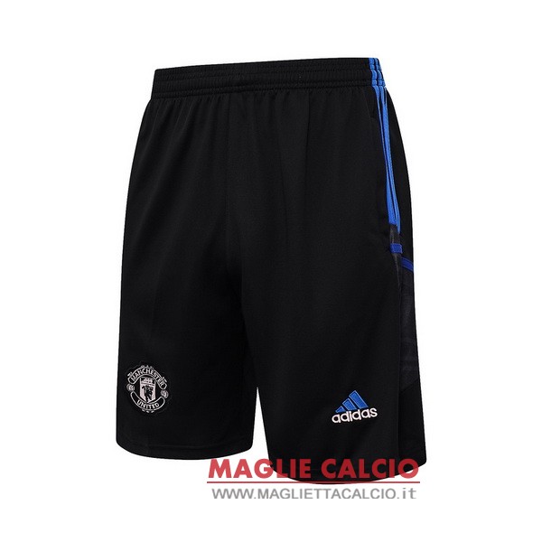 nuova formazione pantaloncini divisione magliette manchester united 2023-2024 nero