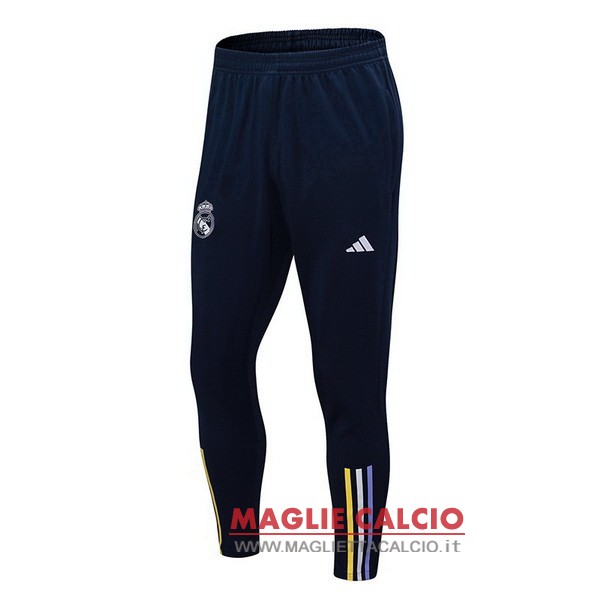 nuova pantaloni deportivos blu giallo giacca 2023-2024