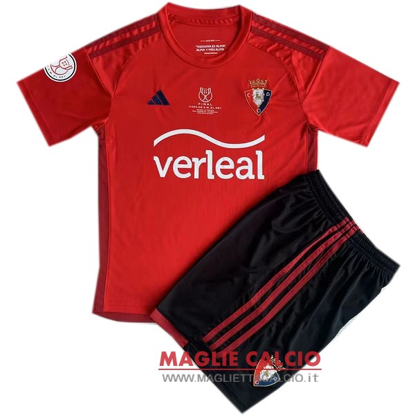nuova prima divisione magliette set completo uomo osasuna 2023-2024