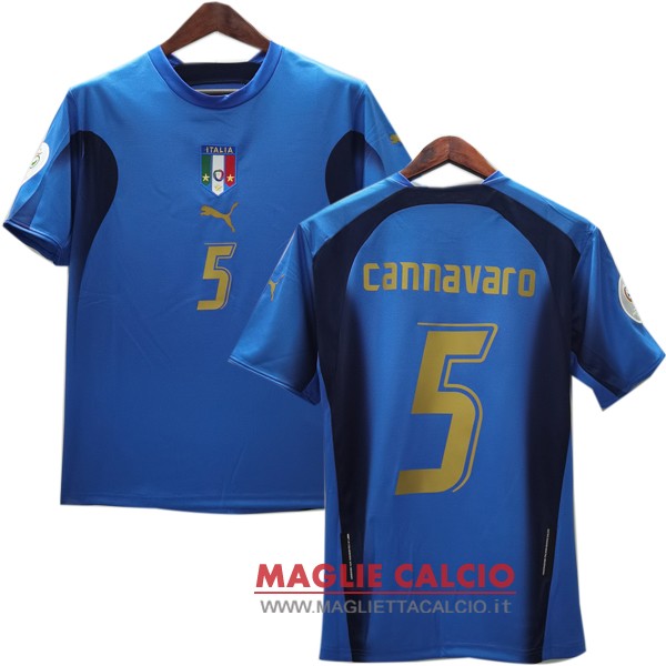 NO.5 cannavaro nuova prima divisione magliette ac milan retro 2006