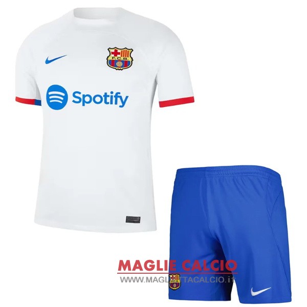 nuova seconda divisione magliette set completo uomo barcellona 2023-2024