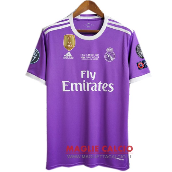 nuova seconda divisione magliette real madrid retro 2016/2017 I