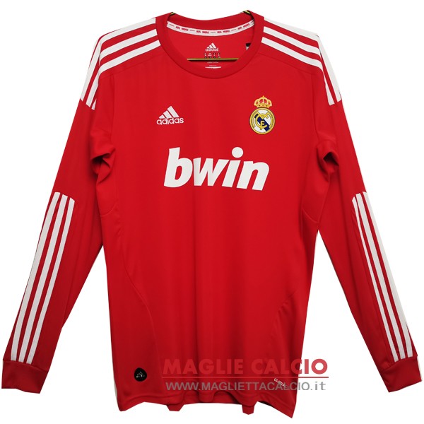 nuova terza manica lunga divisione magliette real madrid retro 2011-2012