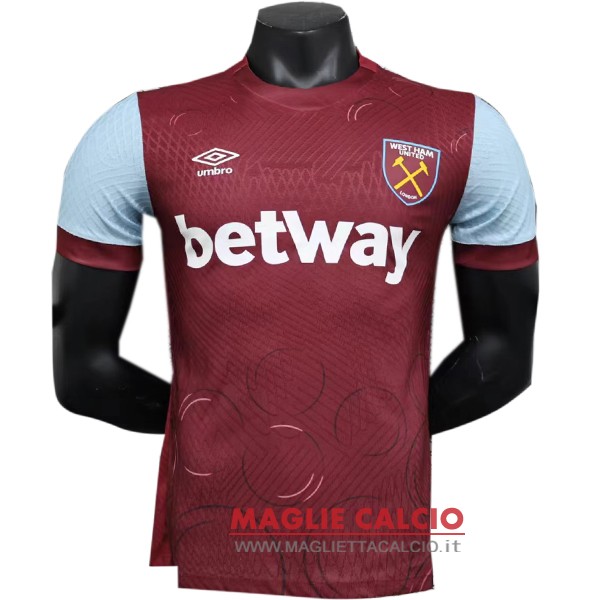 thailandia nuova prima giocatori divisione magliette west ham 2023-2024