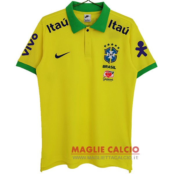 brasile giallo I verde magliette polo nuova 2022