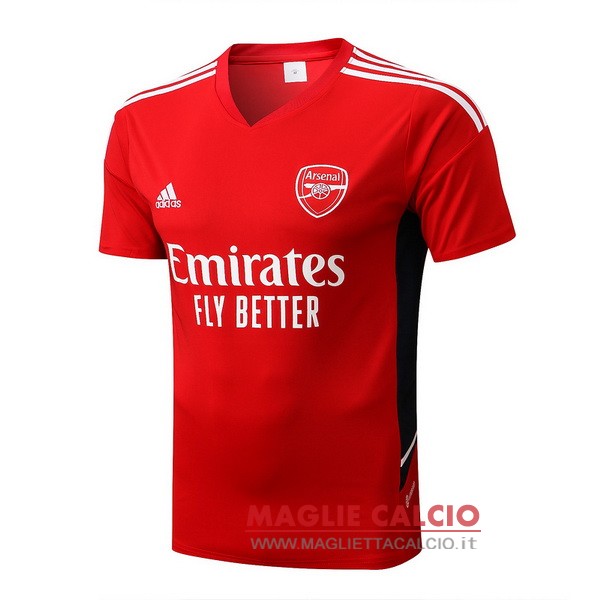 nuova formazione magliette arsenal 2022-2023 rosso