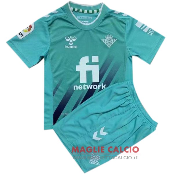 nuova portiere maglietta set completo real betis bambino 2022-2023 verde