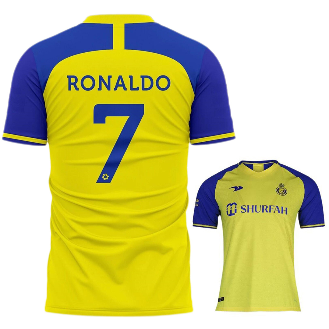 nuova magliette nazionale Al Nassr FC 2022-23 Ronaldo 7 Prima