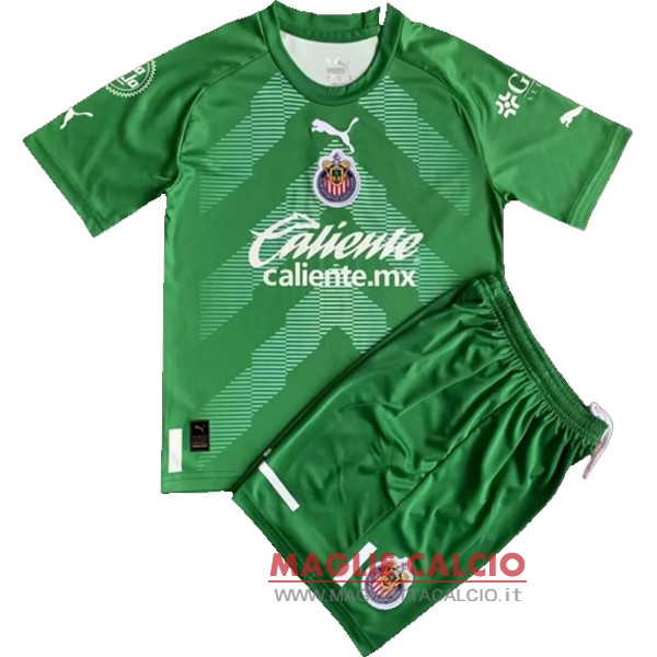 nuova portiere magliette guadalajara set completo bambino 2022-2023