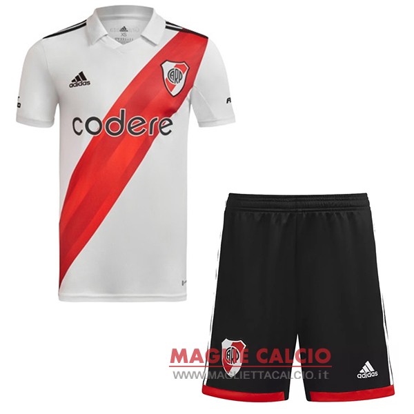 nuova prima divisione magliette river plate set completo uomo 2022-2023