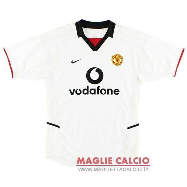 nuova seconda magliette manchester united retro 2002-2003