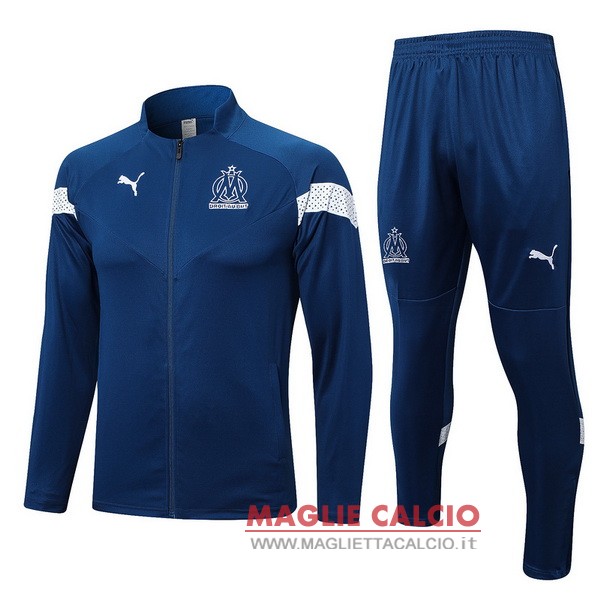nuova marseille insieme completo blu navy I bianco giacca 2022-2023