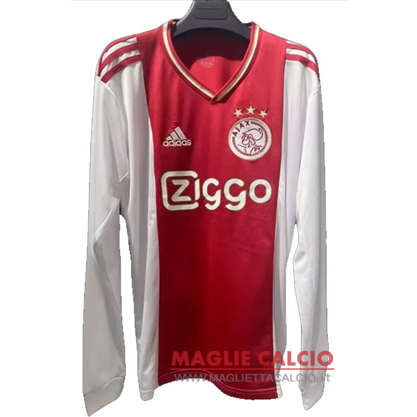 nuova prima magliette ajax mancia lunga 2022-2023