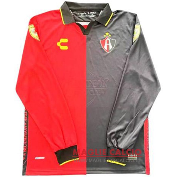 thailandia speciale divisione magliette manica lunga atlas guadalajara 2022-2023 rosso blu