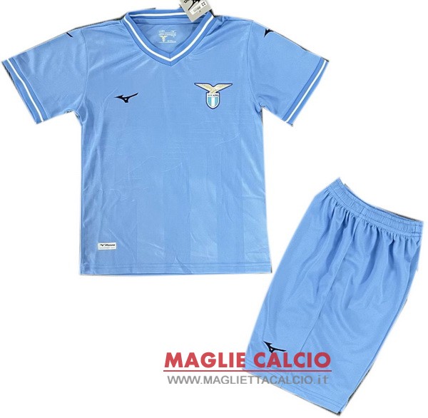 nuova prima set completo magliette Lazio bambino 2023-2024