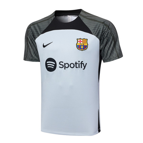 nuova formazione divisione magliette barcelona 2023-2024 grigio luce verde
