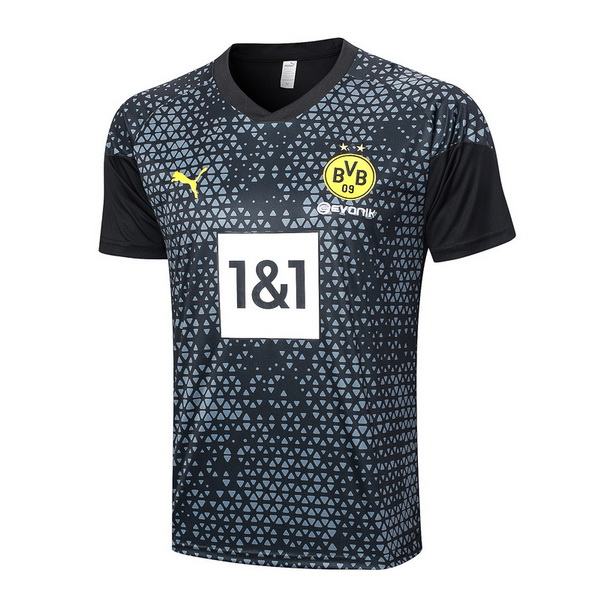 nuova formazione divisione magliette borussia dortmund 2023-2024 nero grigio