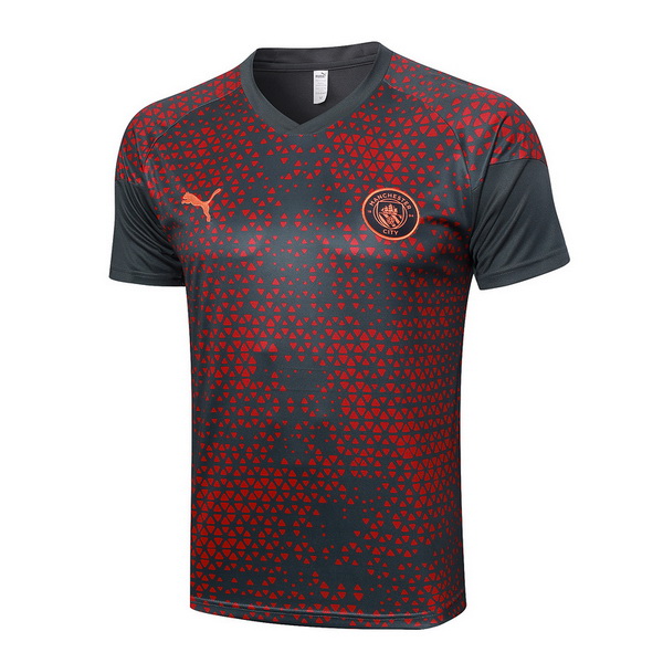 nuova formazione divisione magliette manchester city 2023-2024 rosso grigio