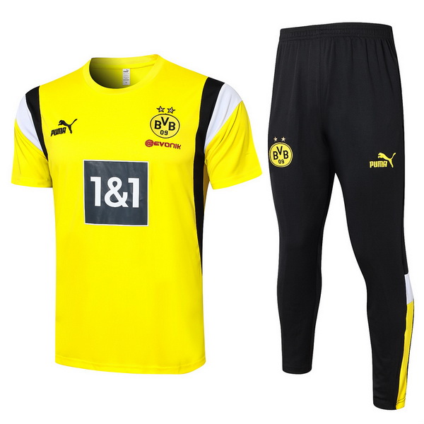 nuova formazione set completo divisione magliette borussia dortmund 2023-2024 giallo nero bianco