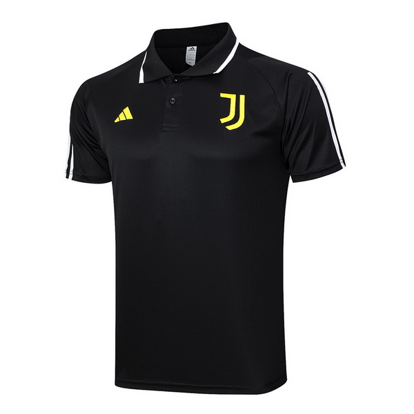 juventus nero giallo magliette polo nuova 2023-2024