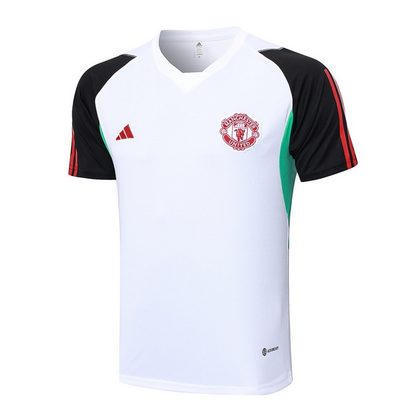 nuova formazione divisione magliette manchester united 2023-2024 bianco nero rosso