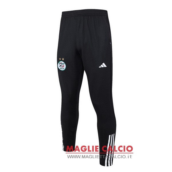 giacca pantaloni deportivos algeria 2023nero bianco